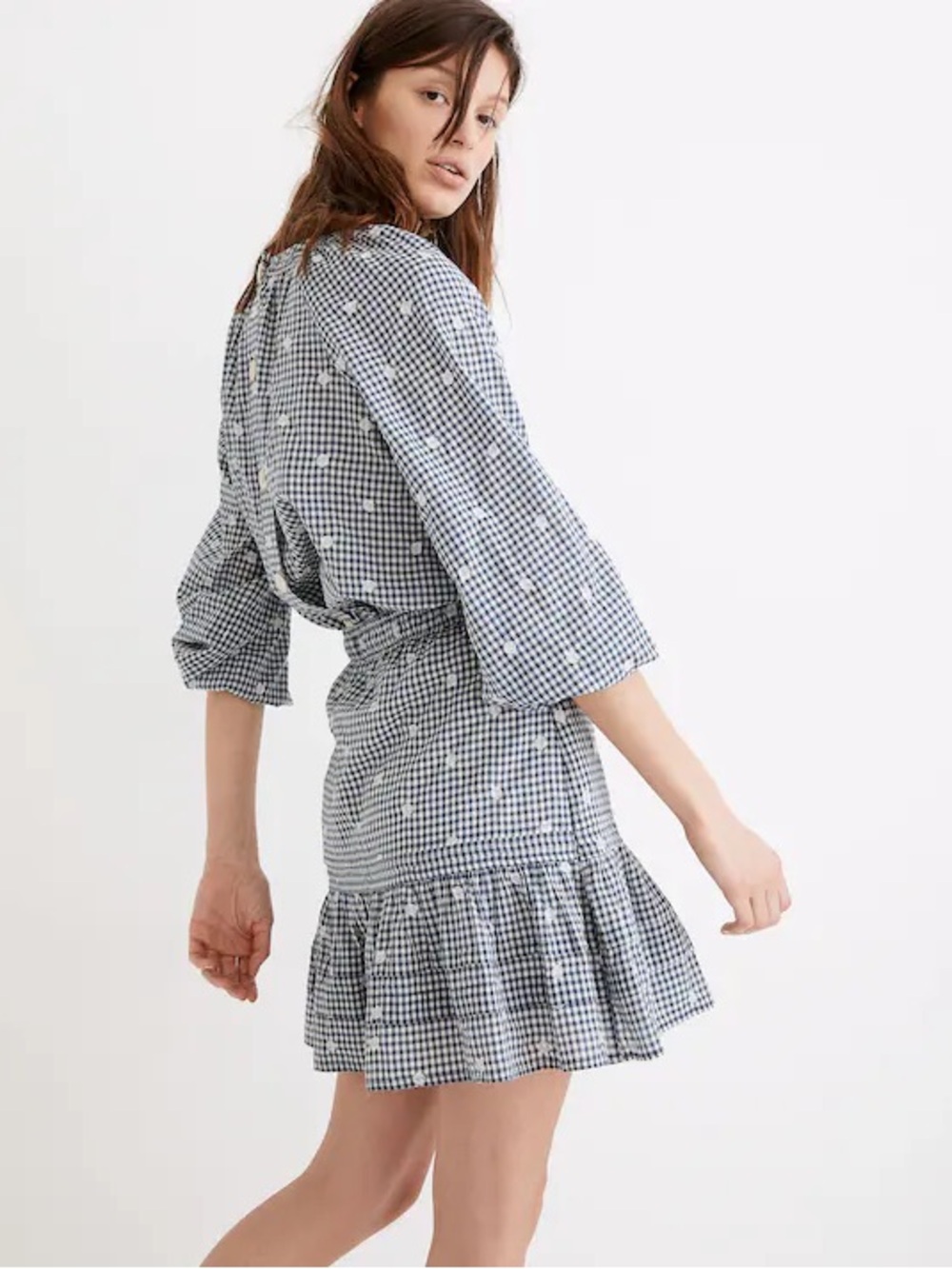 Madewell Embroidered Mini Skirt